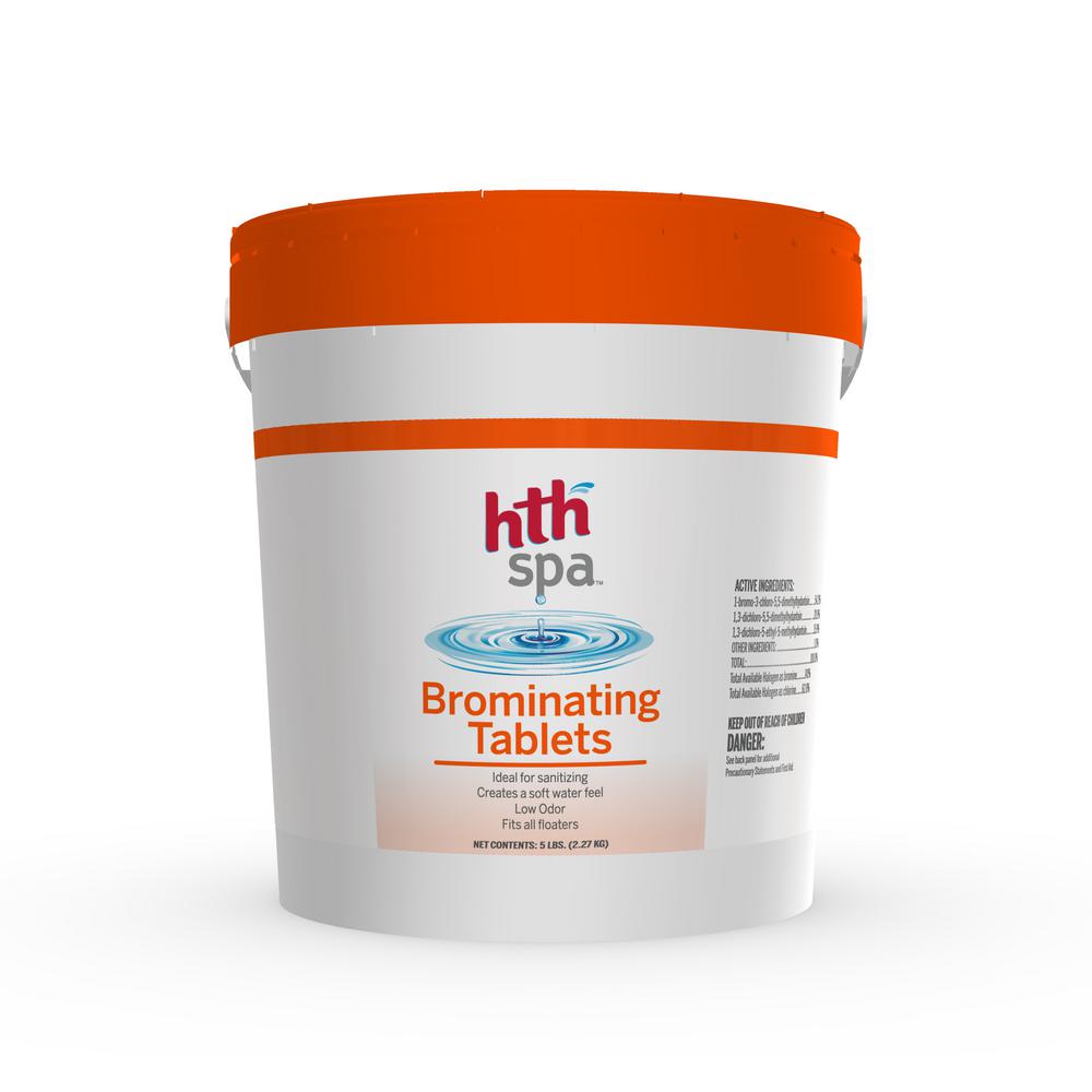 HTH 5 lbs. Spa Bromine Tablets86105 The Home Depot
