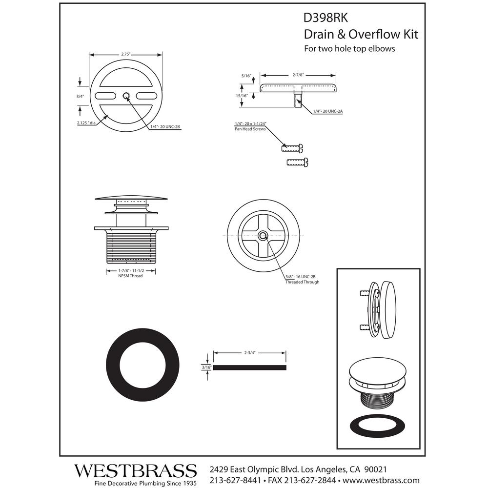 Westbrass 1 2 In Mpsm Co Thread Tip Toe Bathtub Drain Plug With Floating Faceplate Stainless Steel D398rk 20 The Home Depot - 2 Bathtub Drain Kits Westbrass 1 2 In Mpsm Co Thread Tip Toe Bathtub Drain Plug With Floating Faceplate Stainless Steel D398rk 20 The Home Depot - 2 Bathtub Drain Kits