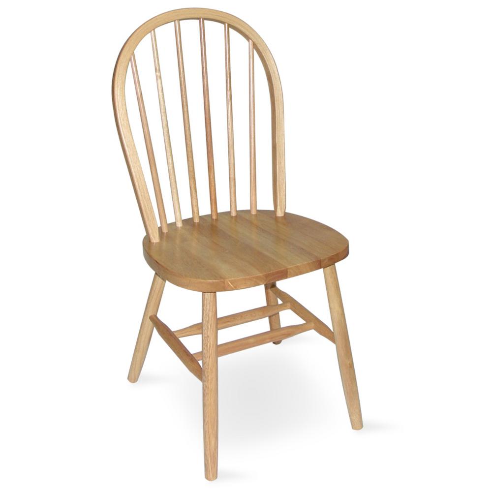 Wooden Spindle Chair  : This Finely Crafted Chair Has A.