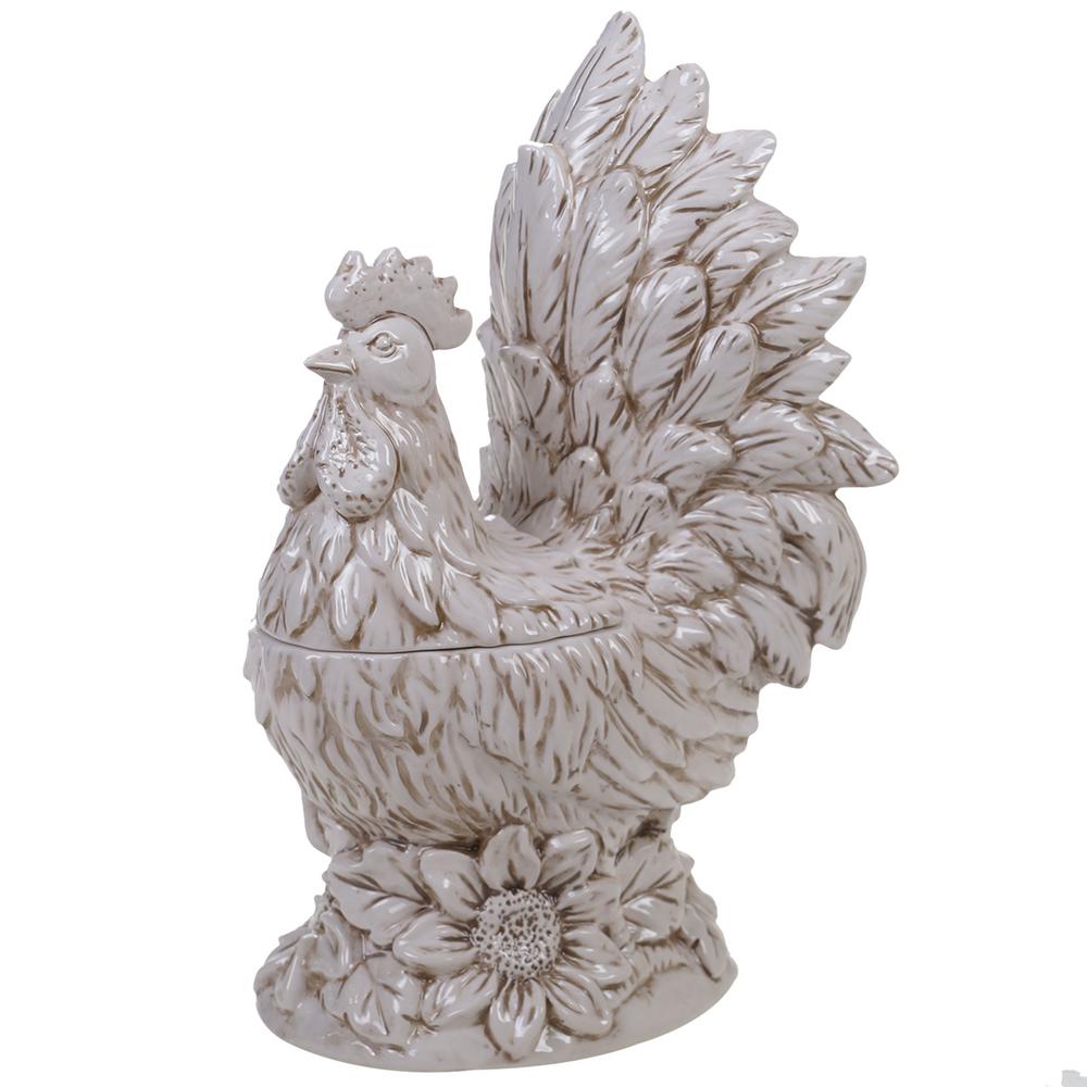 UPC 730384222575 product image for Certified International Toile Rooster Ceramic 3-D Cookie Jar, Multi-color | upcitemdb.com