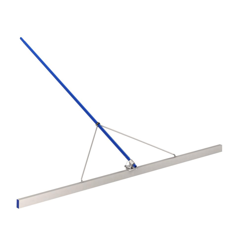 Bon Tool 12 ft. x 4 in. x 2 in. Magnesium Super Flat Paver Straightedge with Rite-Height Bracket