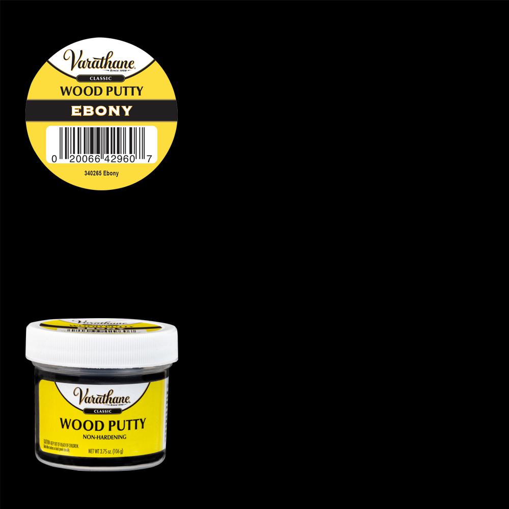 Varathane 3.75 oz. Ebony Wood Putty (6-Pack)