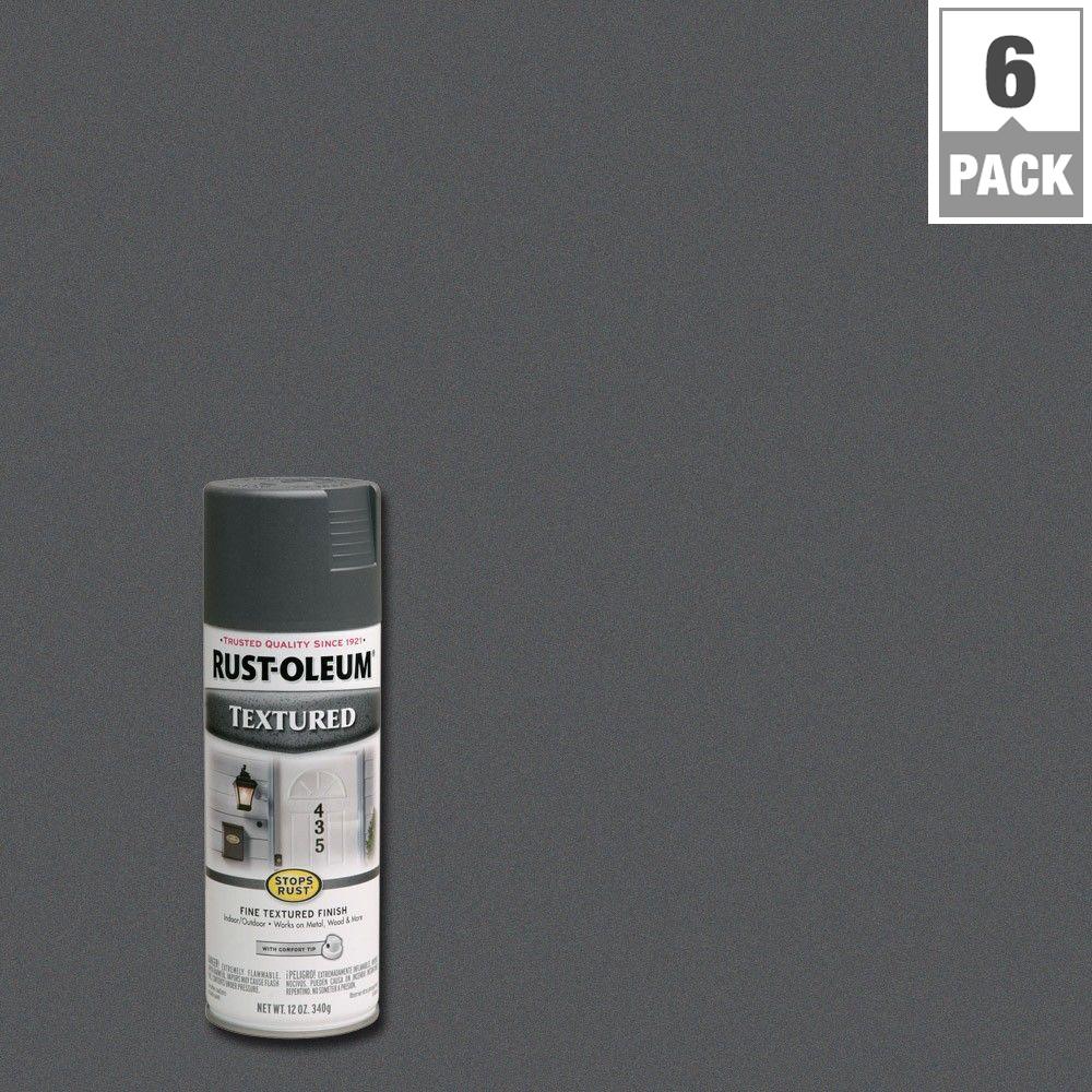 RustOleum Stops Rust 12 oz. Textured Forest Green Protective Spray