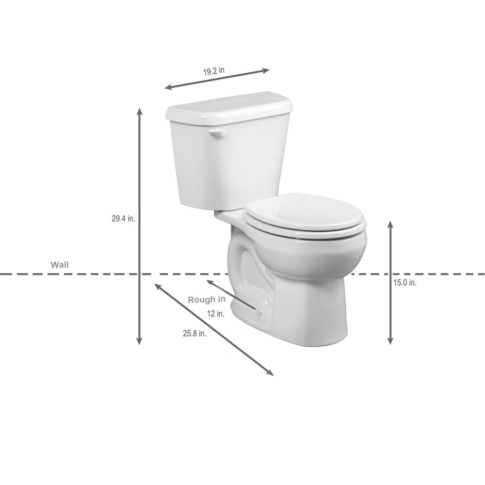 standard round toilet seat
