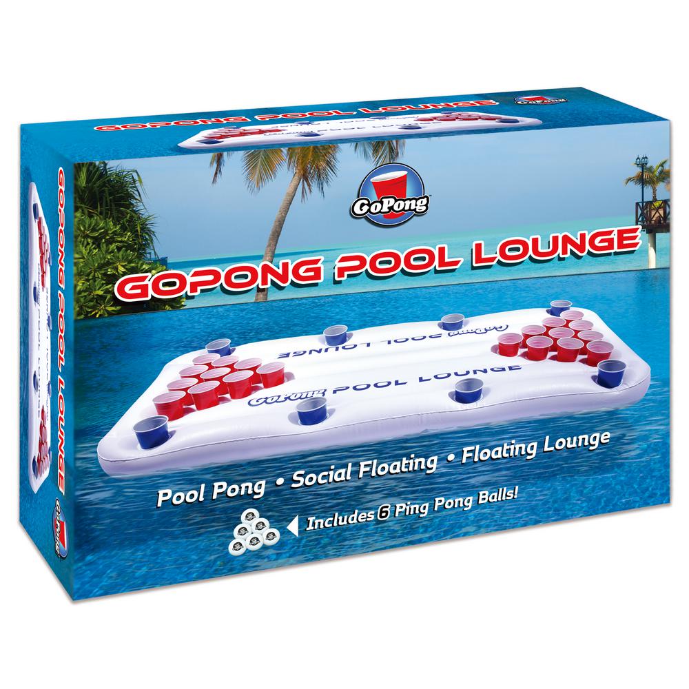 Oceans7 Tropics Lounger Swimming Float Devices Pool Beach Inflatable Raft 2 PACK