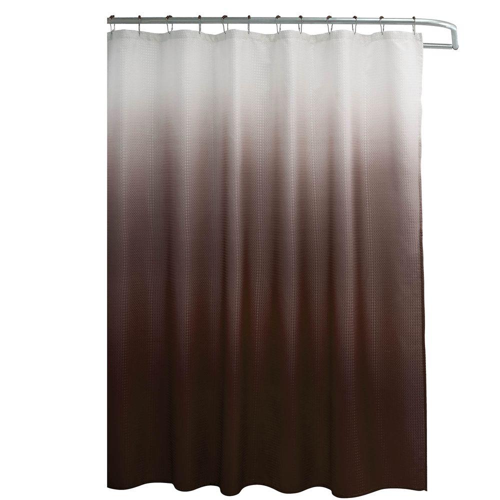 chocolate shower curtain