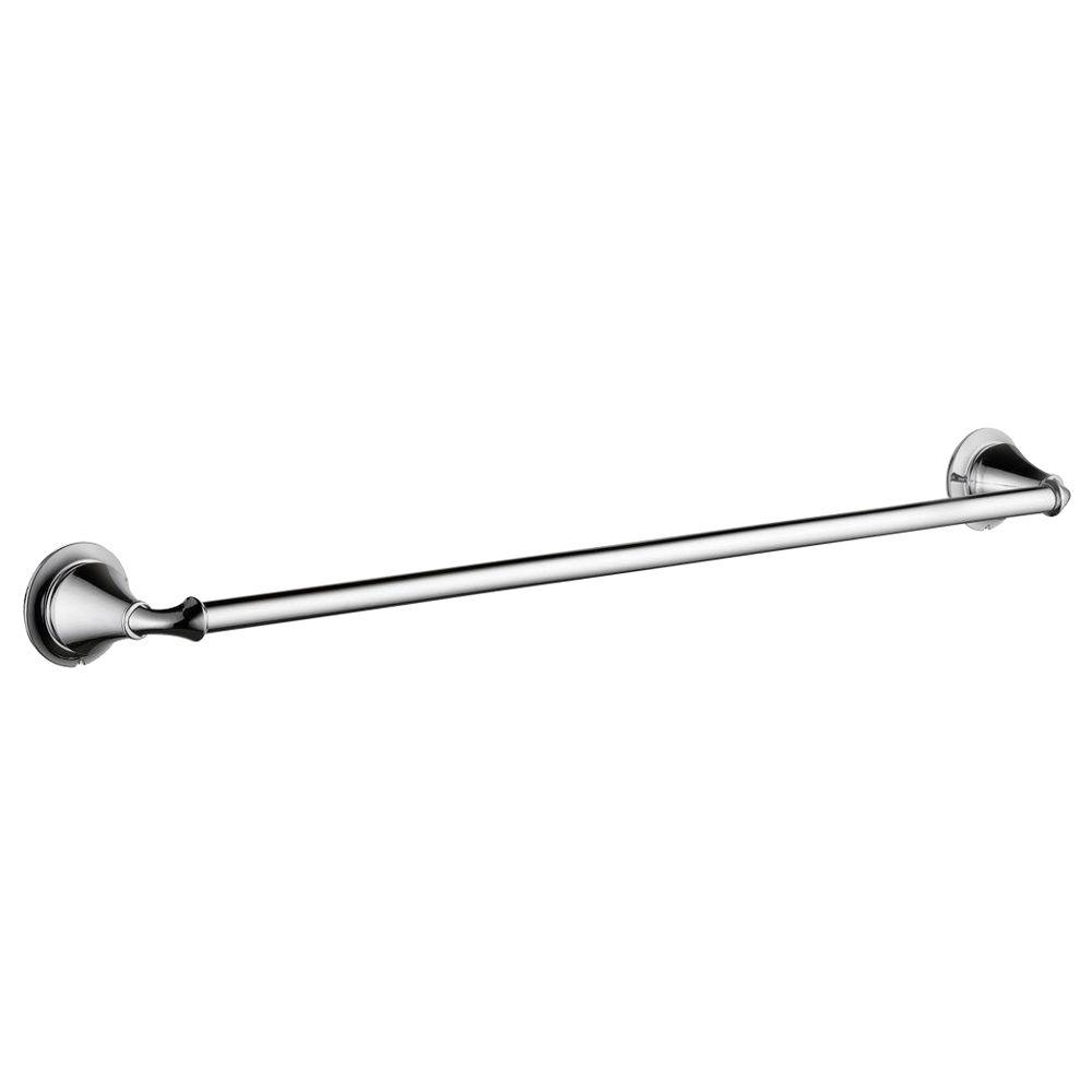 Delta Linden 24 In Towel Bar Chrome 79424 The Home Depot Delta Linden 24 In Towel Bar Chrome