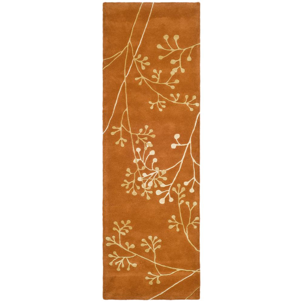 Safavieh Soho Rust/Multi Wool 8 ft. x 11 ft. Area RugSOH712R9 The Home Depot