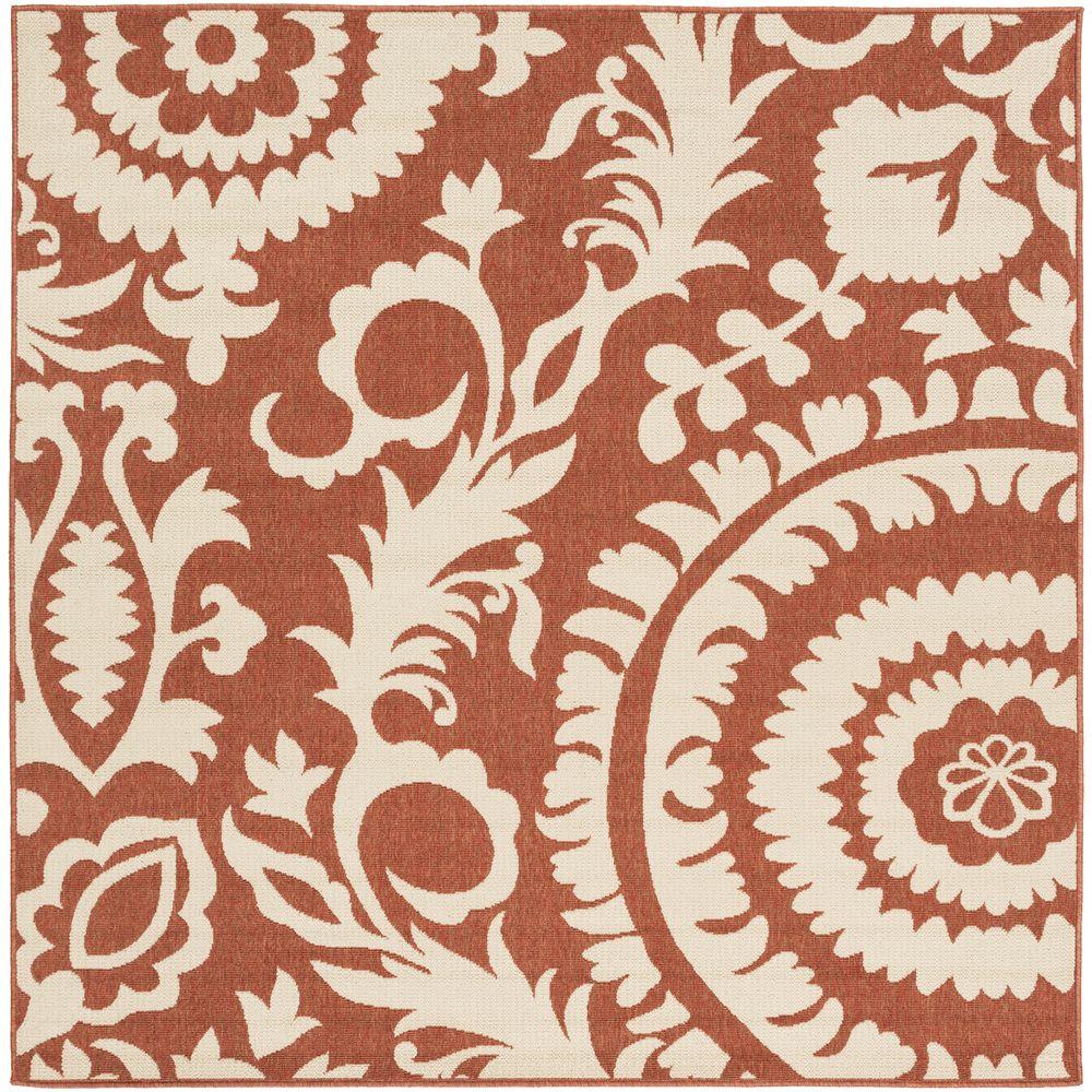 Artistic Weavers Big Pine Cherry 7 ft. x 7 ft. Square Indoor/Outdoor ... Artistic Weavers Big Pine Cherry 7 ft. x 7 ft. Square Indoor/Outdoor ...