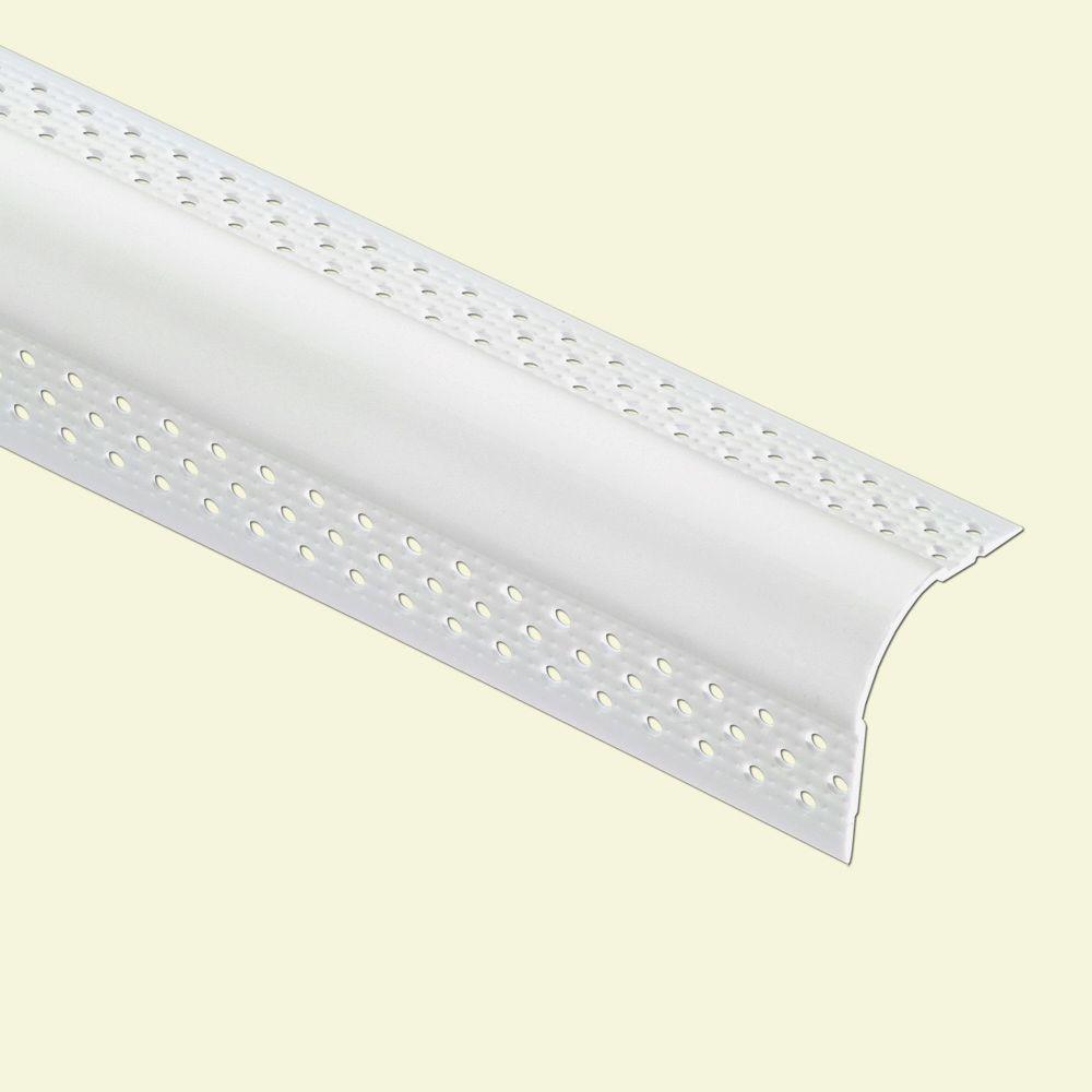 8 ft. x 3/4 in. Vinyl Bullnose Corner Beads (35-Pack)