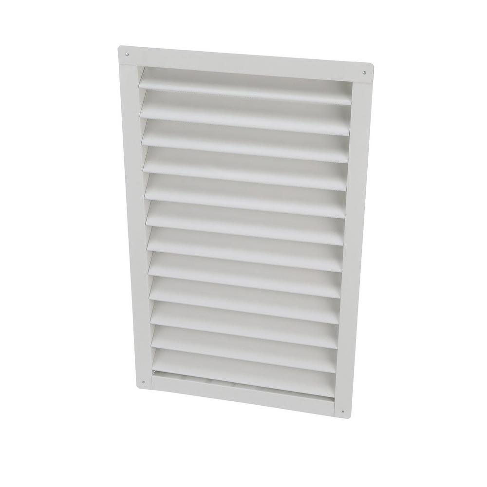 Air Vent 14 in. x 24 in. Aluminum Gable Mount/Wall Vent-14x24WH - The