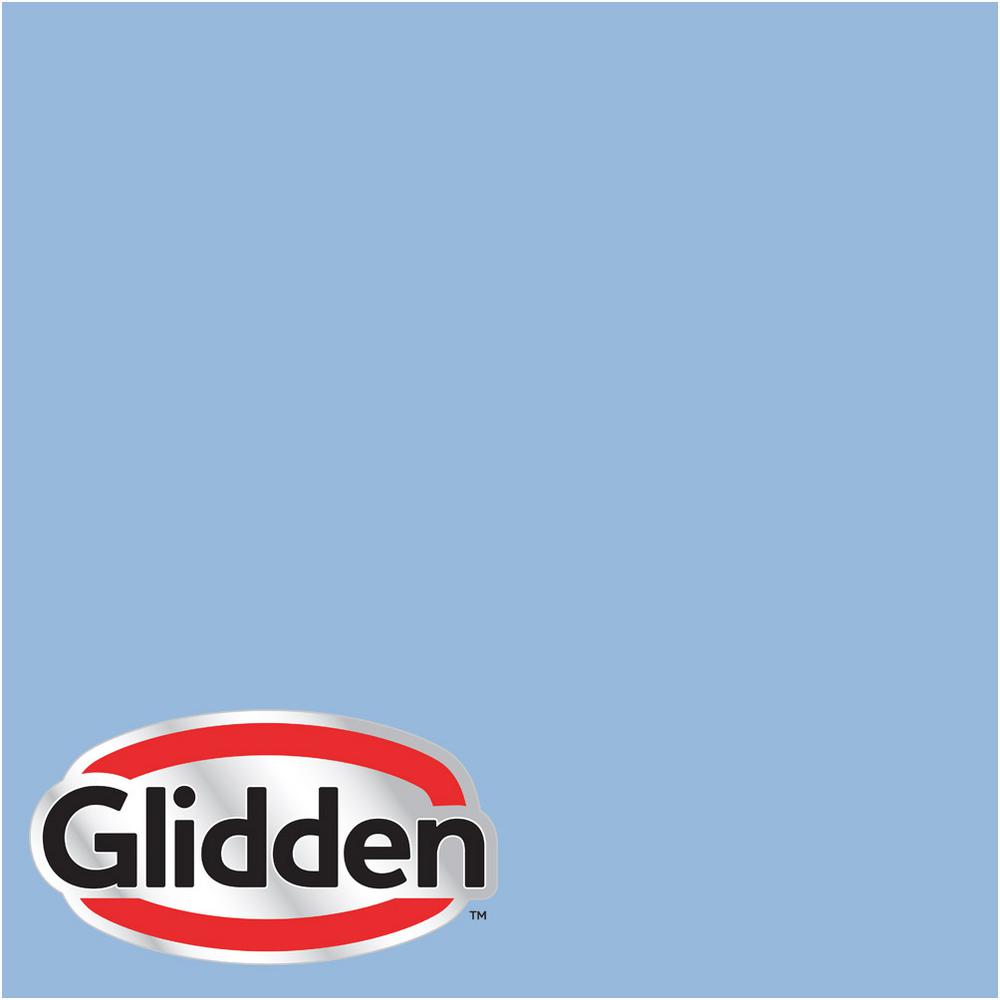 Glidden Premium 8 Oz Hdgv15 French Country Blue Flat Interior Paint Sample