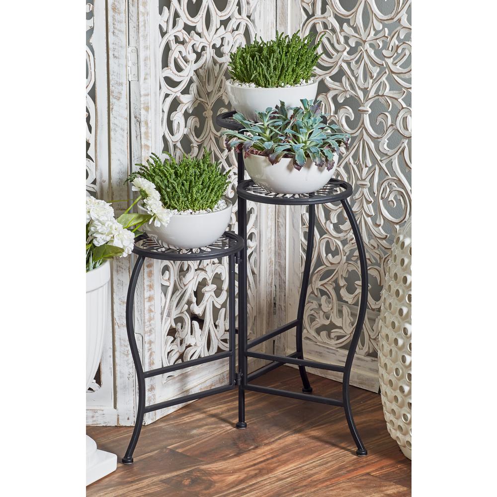Indoor Plant Stands Accent Tables The Home Depot
