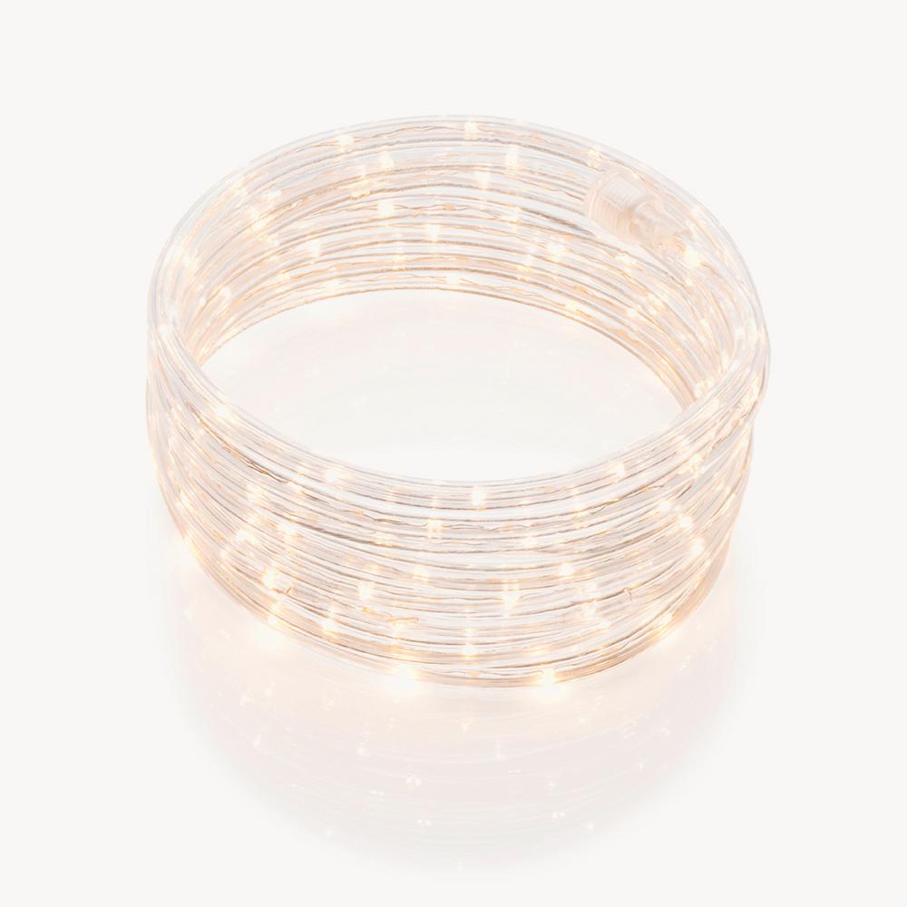 Meilo 18 Ft Soft White Integrated Led Rope Light Rl18 Sw The Home Soft White Integrated Led Rope Light