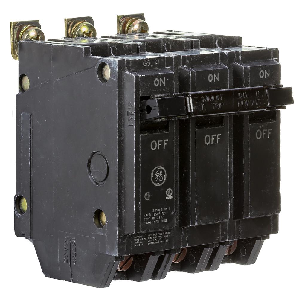 GE General Electric THQL32020 Circuit Breaker 3P 20A 120//240V THQL THQL-32020
