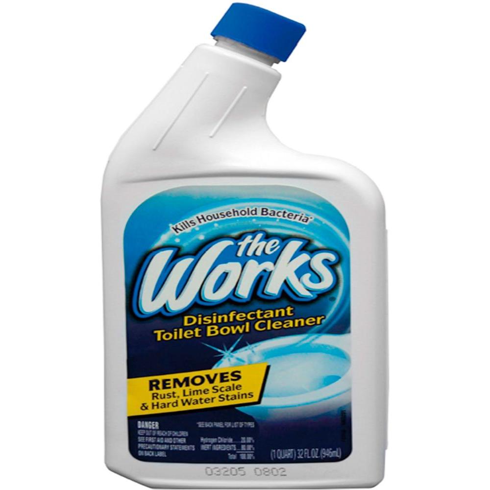 The Works 32 oz. Toilet Bowl Cleaner03310WK The Home Depot