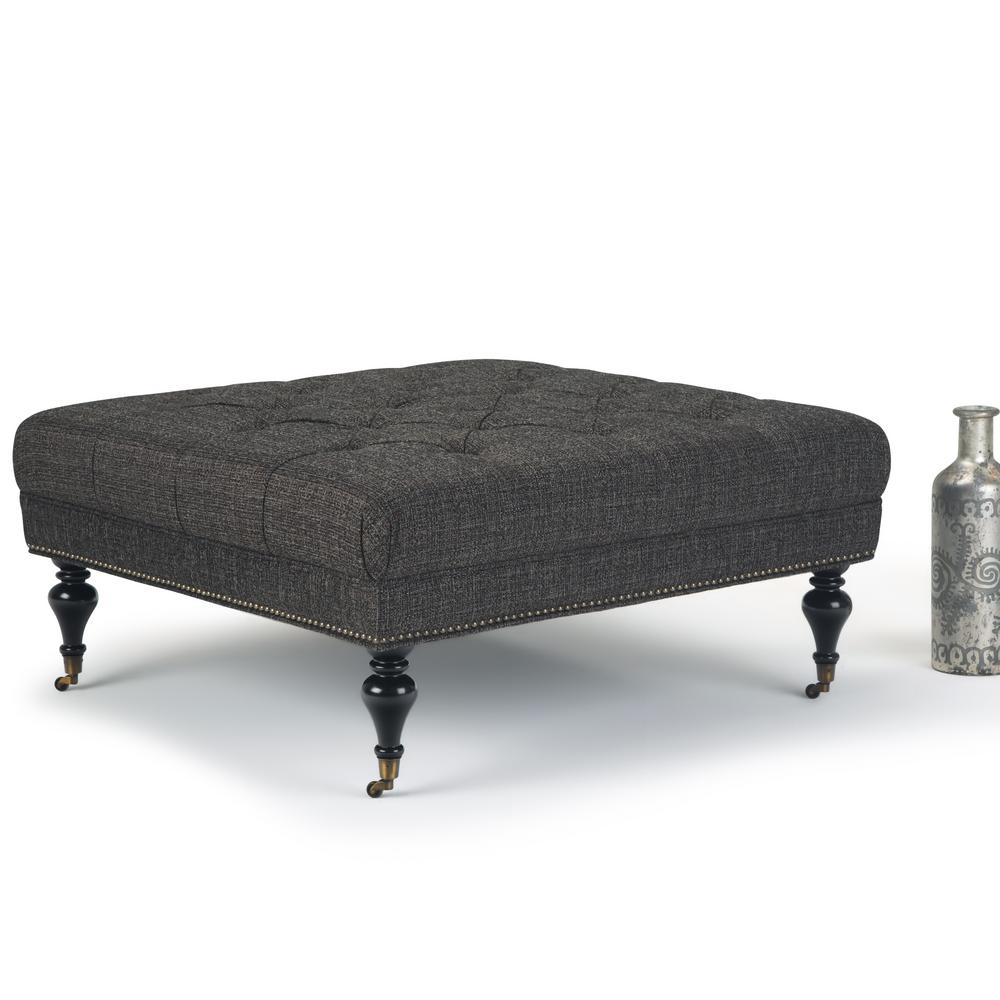 Simpli Home Marcus 42 In Traditional Square Table Ottoman Simpli Home Marcus 42 In Traditional Square Table Ottoman