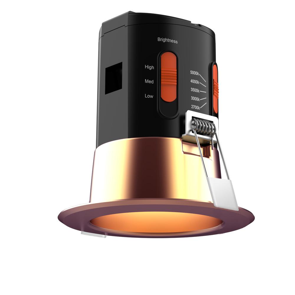 Kodo Premium Downlight 3 In Cooper 2700k 5000k New Construction Remodel Ic Rated Integrated Led Recessed Kit Kodo Premium Downlight 3 In Cooper 2700k 5000k New Construction Remodel Ic Rated Integrated Led Recessed Kit