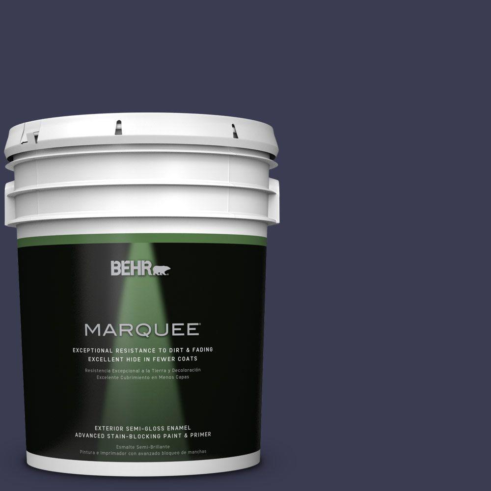 BEHR MARQUEE 5gal. 790D4 Granite Boulder SemiGloss Enamel Exterior