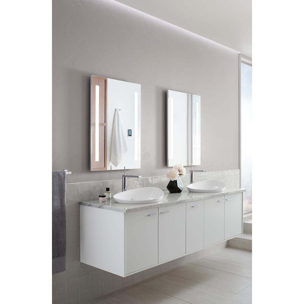 Kohler 24 In W X 33 H Frameless Rectangular Led Light Bathroom Vanity Mirror K 99571 Tlc Na The Home Depot Kohler 24 In W X 33 H Frameless, Kohler Led Bathroom Mirror