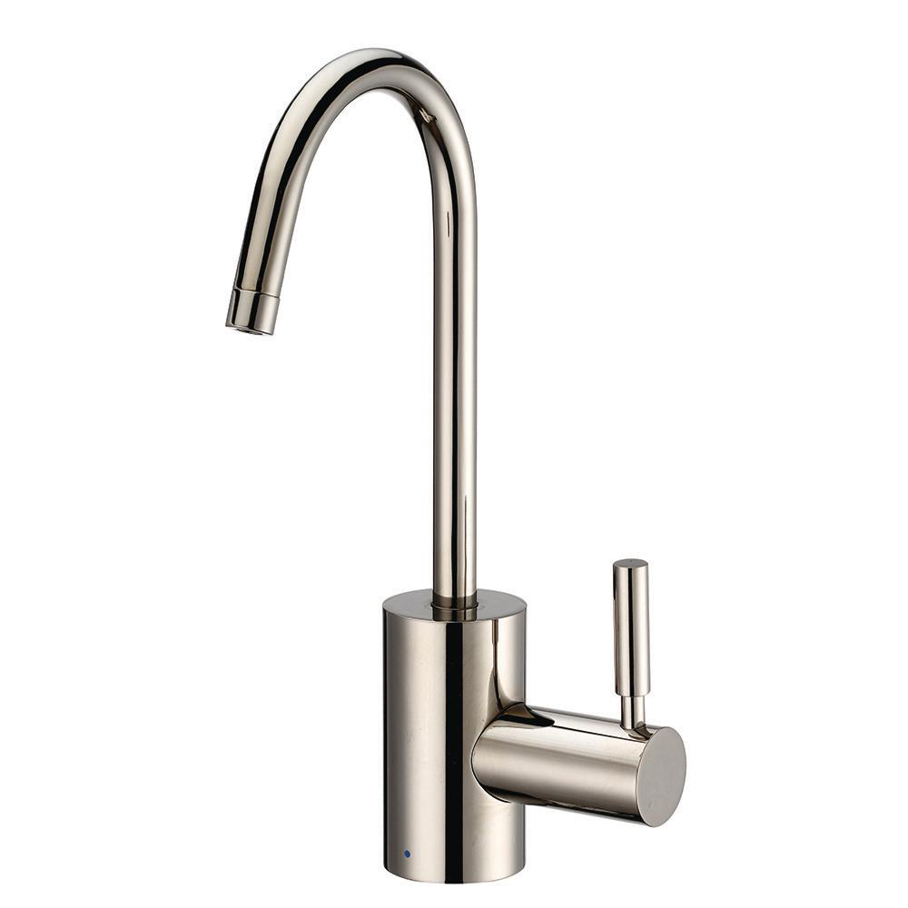 Cold Water Only Nickel Kitchen Faucets Kitchen The Home Depot
