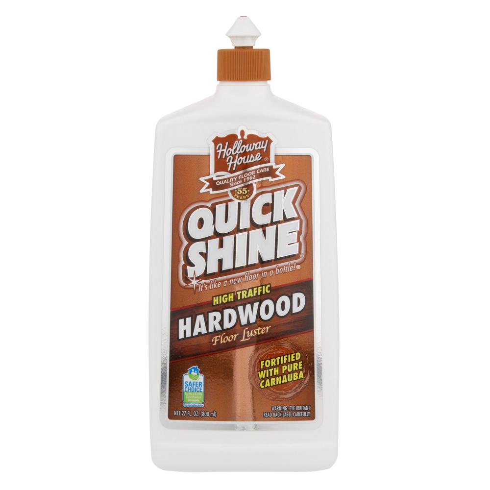 Quick Shine 27 Oz Hardwood Floor Luster 77773 The Home Depot