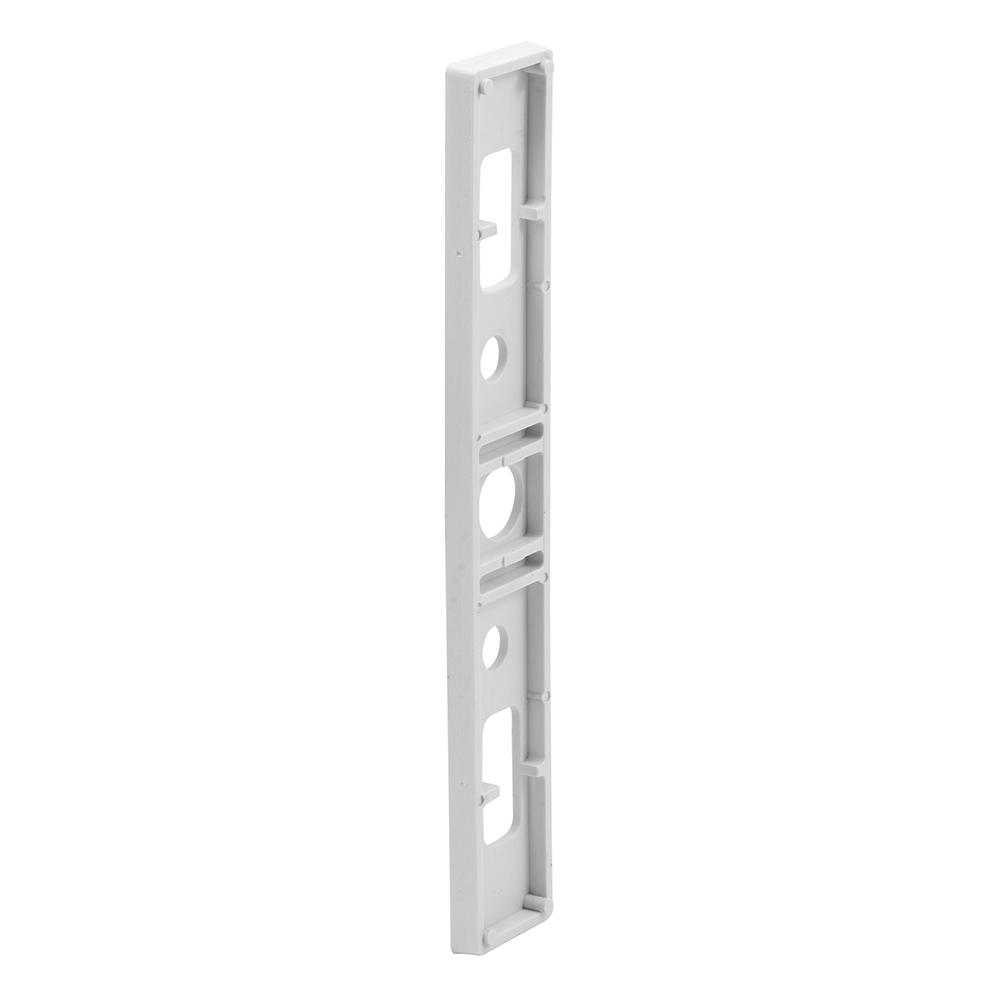 Prime Line 1 4 In White Sliding Door Lock Handle Shim Plate E