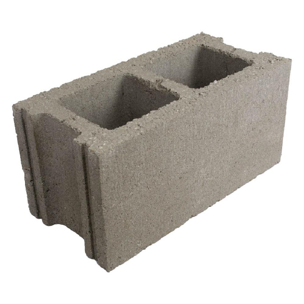 16 In X 8 In X 8 In Normal Weight Concrete Block Regular H The Home Depot