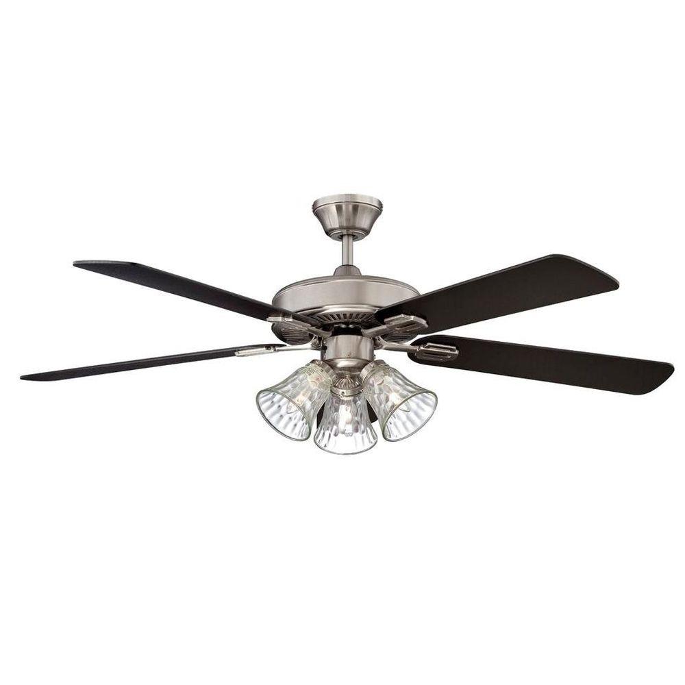 Concord Fans Richmond 52 In Indoor Stainless Steel Ceiling Fan