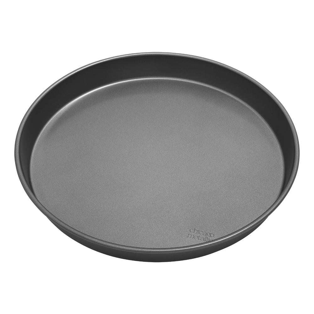 Chicago Metallic Microwave Safe The Home Depot Commercial Ii Deep Dish Pizza Pan