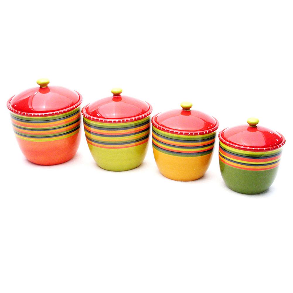 Southwestern Kitchen Canisters Food Storage The Home Depot Kitchen Canisters Food Storage