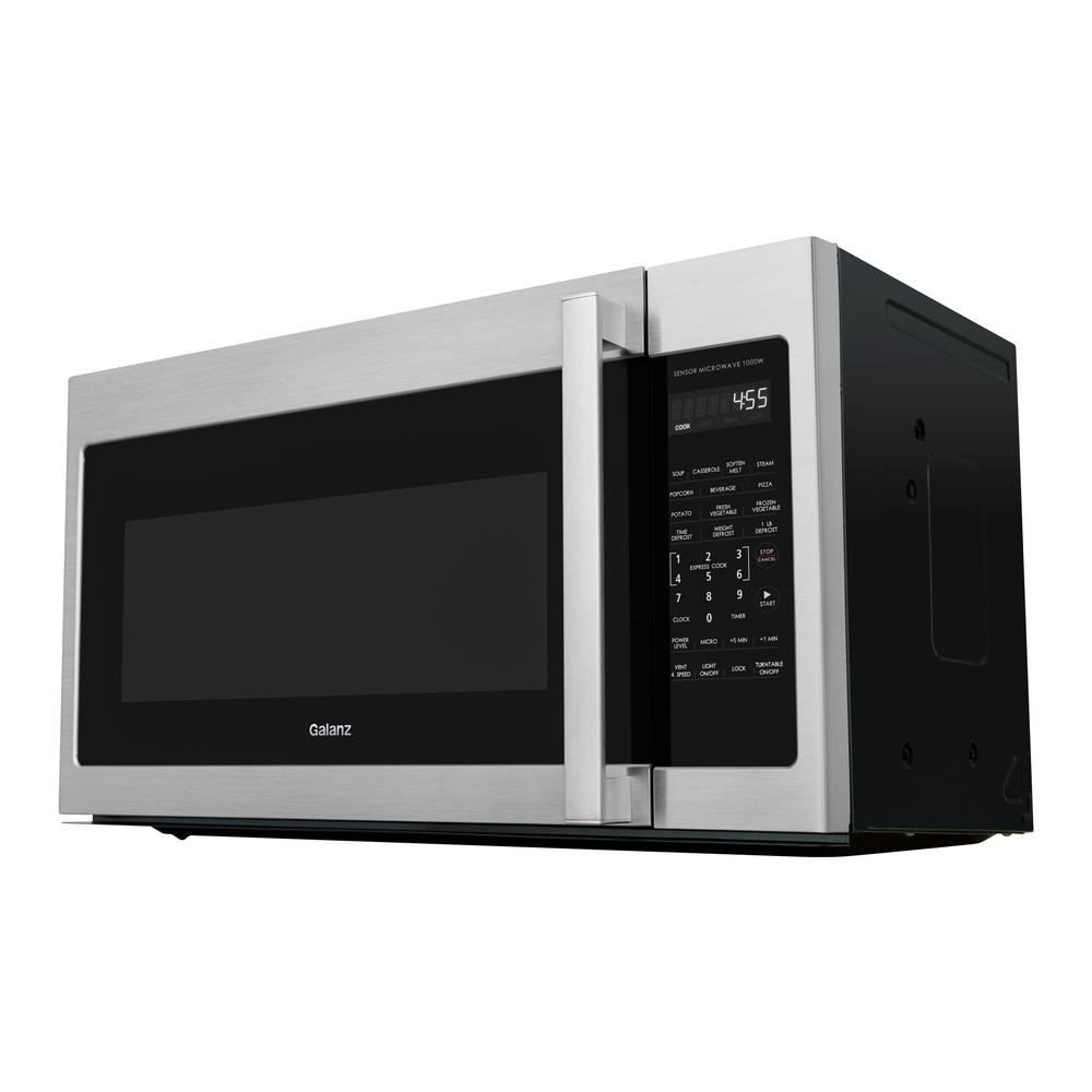 Galanz 1.9 cu. ft. Over the Range Microwave in Stainless Steel with Sensor Cooking Technology
