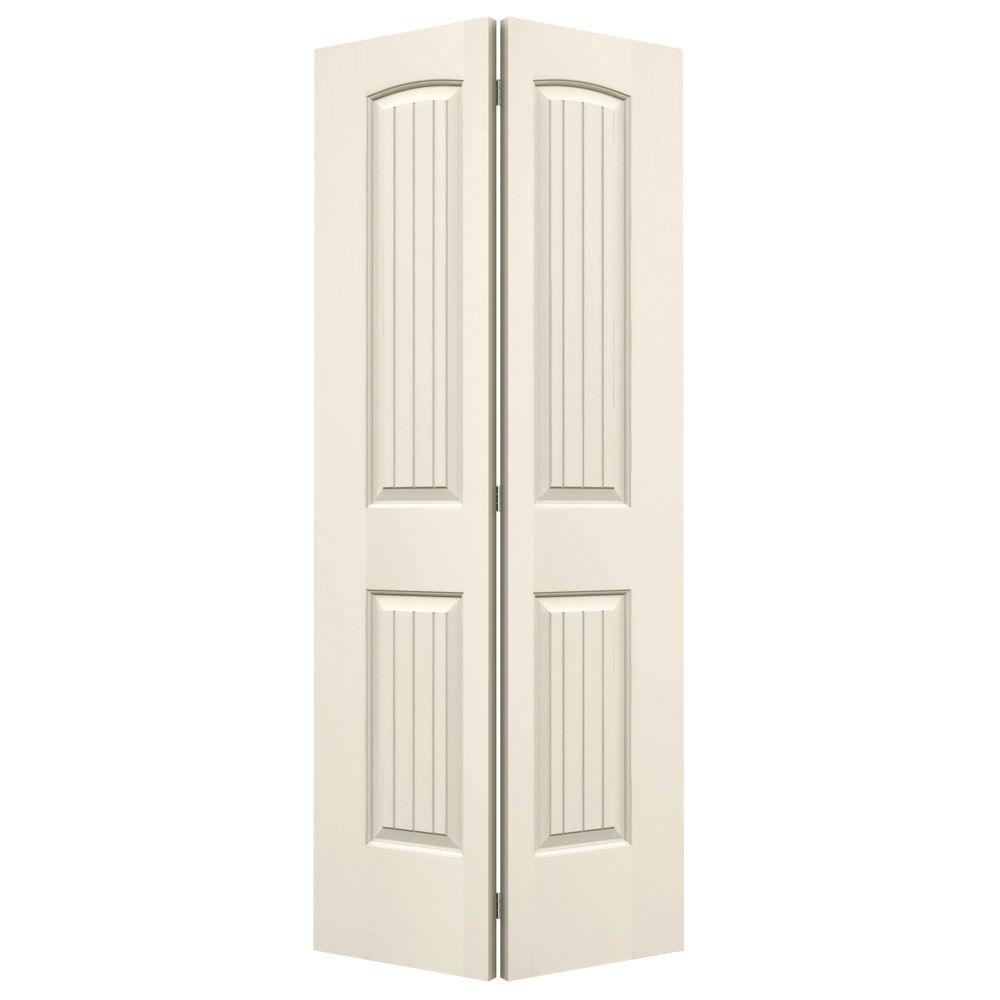 JELD-WEN 36 In. X 80 In. Santa Fe Primed Smooth Molded Composite MDF ...