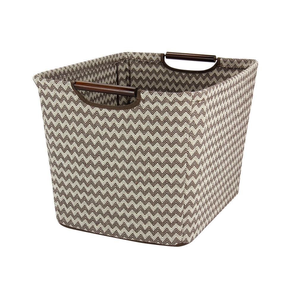 brown canvas storage bin        
        <figure class=