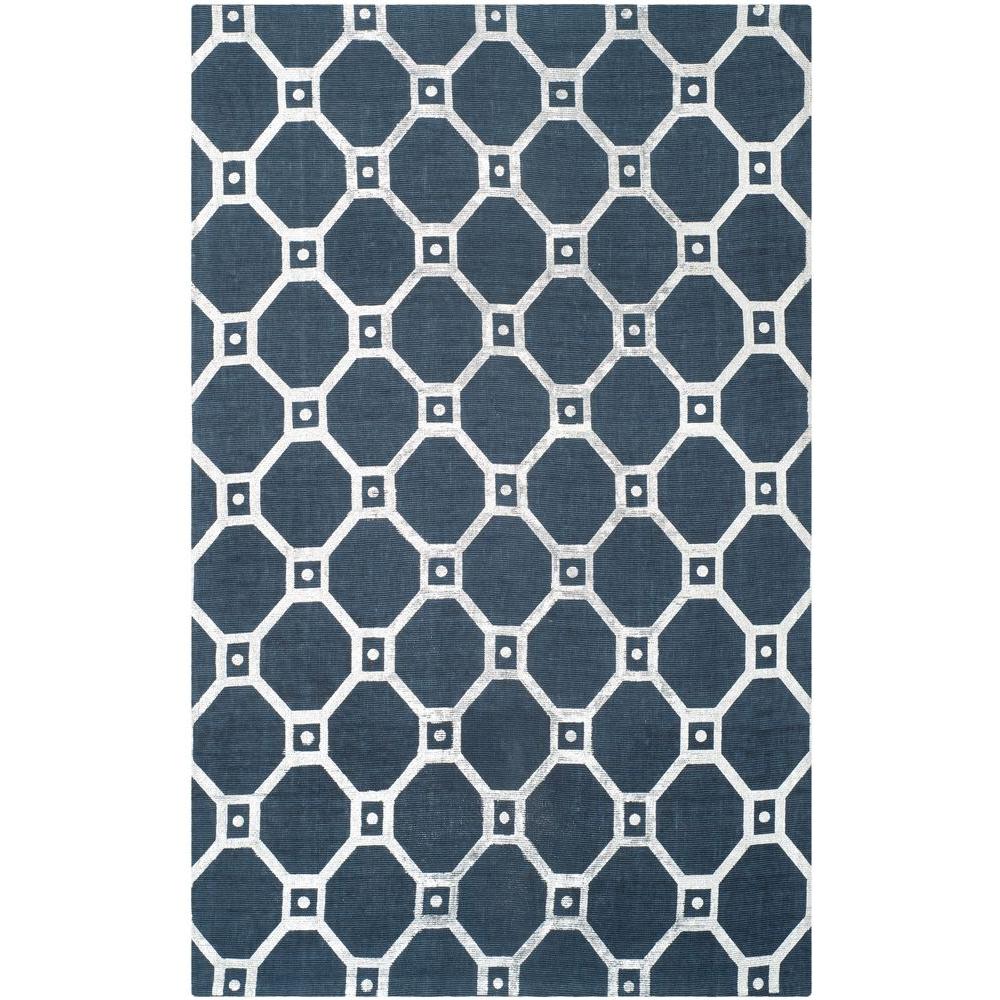 Safavieh Cedar Brook Navy Silver 7 Ft X 9 Area Rug