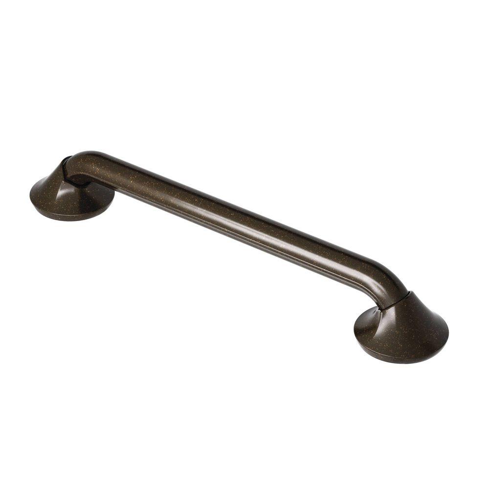 Moen Eva 24 In Grab Bar Oil Rubbed Bronze Yg2824orb The Home Depot Grab Bar In Oil Rubbed Bronze