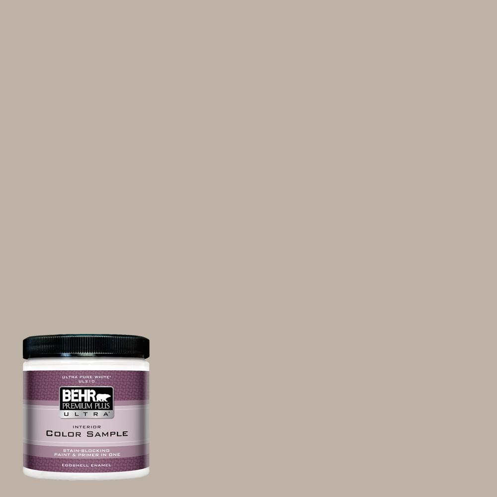 BEHR Premium Plus Ultra 8 oz. N2203 Smokestack Eggshell Enamel