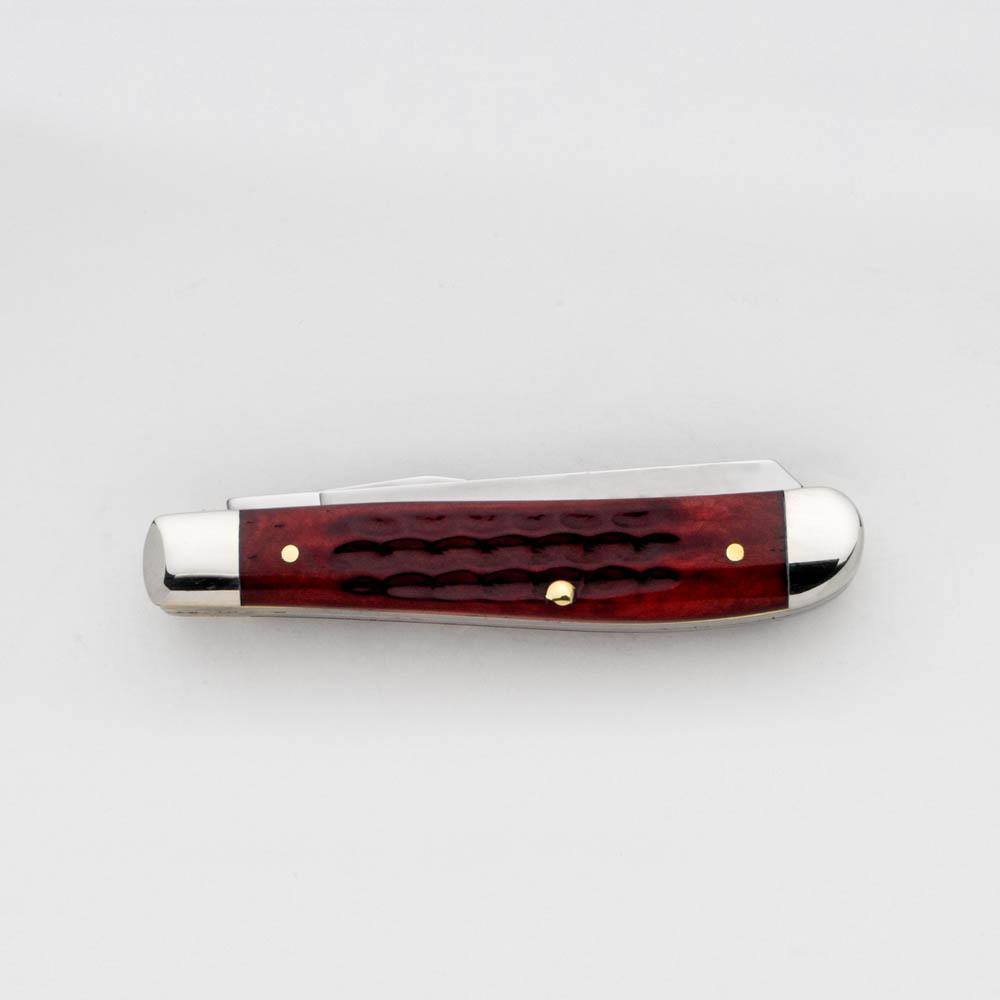 W R Case And Sons Cutlery Co Pocket Worn Old Red Bone Mini