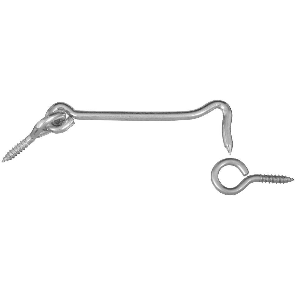 Everbilt 5/8 in. x 8 in. Zinc Plated Bolt Hook80192 The Home Depot