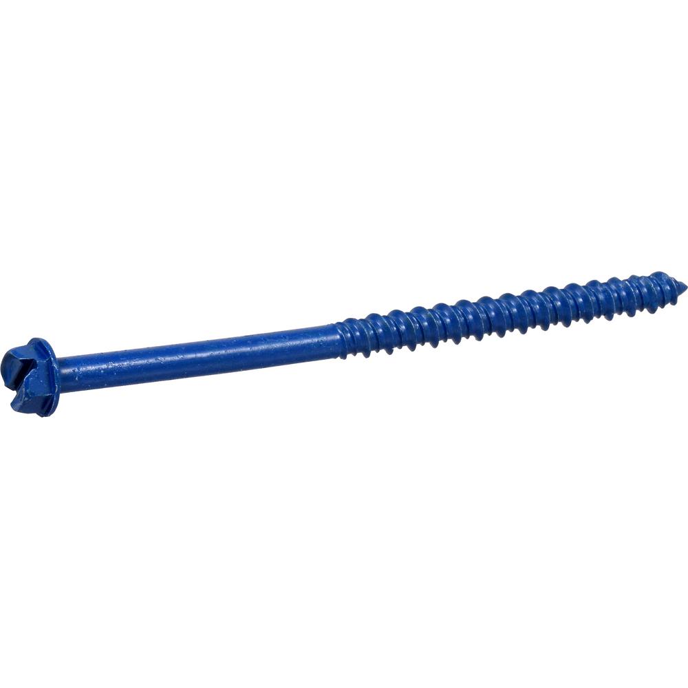 1/4 in. x 5 in. Hex Washer Head Concrete Screw (100Pack)375315 The
