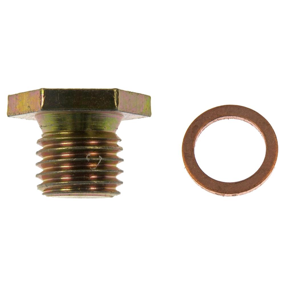 Autograde Oil Drain Plug Standard M121.50, Head Size 17Mm W/6Mm