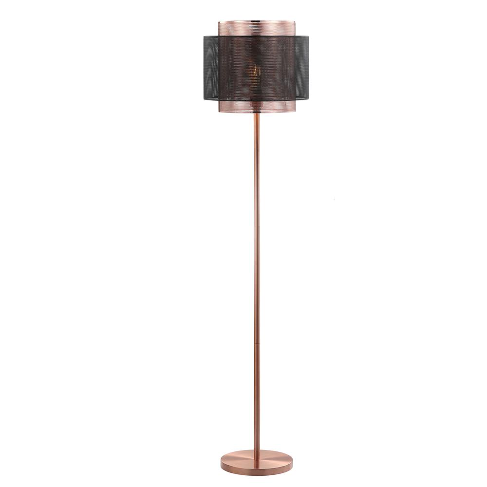 copper floor lamp