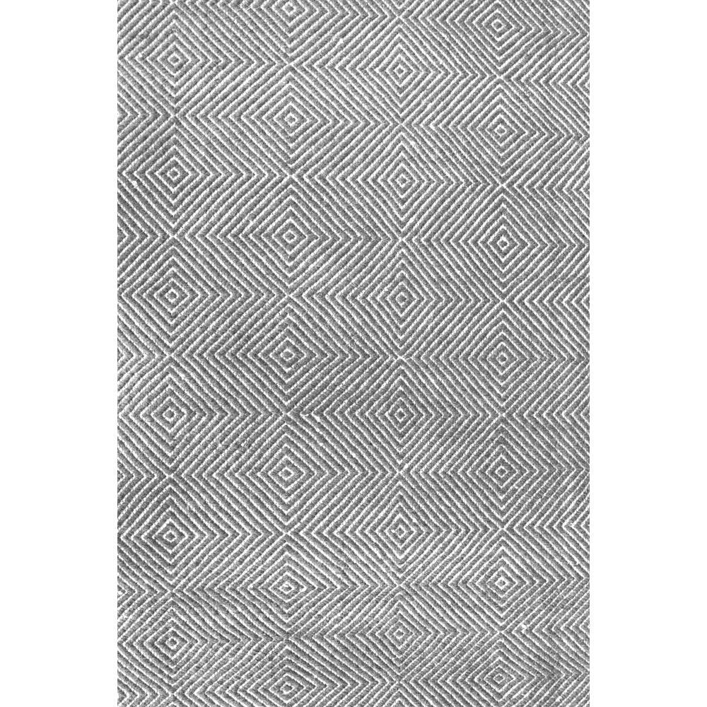 Nuloom Kierra Grey 9 Ft X 12 Area Rug