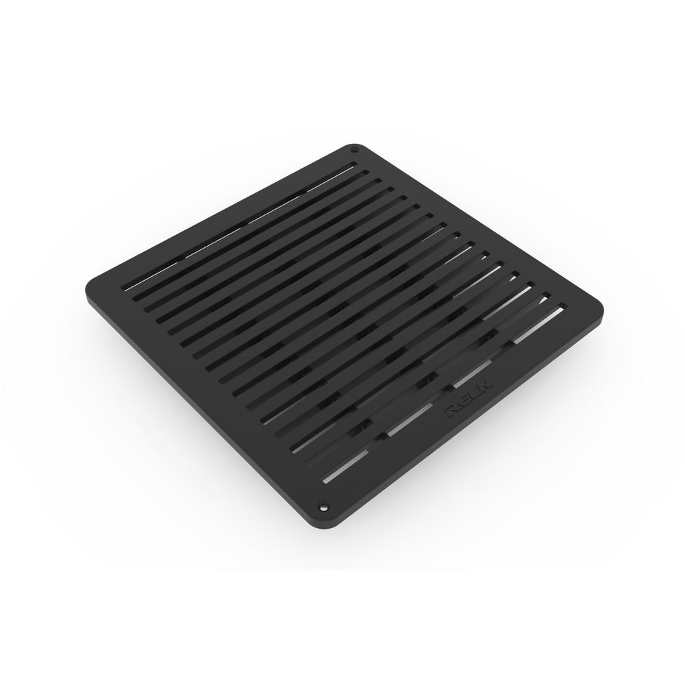 Reln 12 In X 12 In Black Grate 000213 The Home Depot