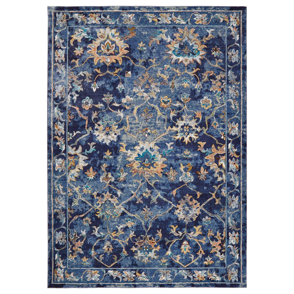 8 X 10 Rustic Lodge Area Rugs The Home Depot Gala Indigo Multi 8 Ft X 10 Indoor Area Rug