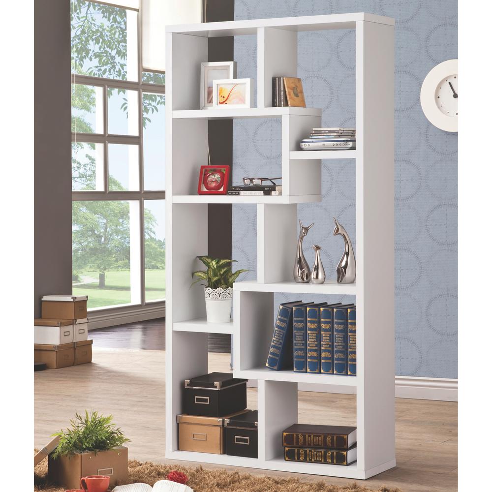 Venetian Worldwide Livingston White Bookcase V 800136 The Home Depot Venetian Worldwide Livingston White Bookcase