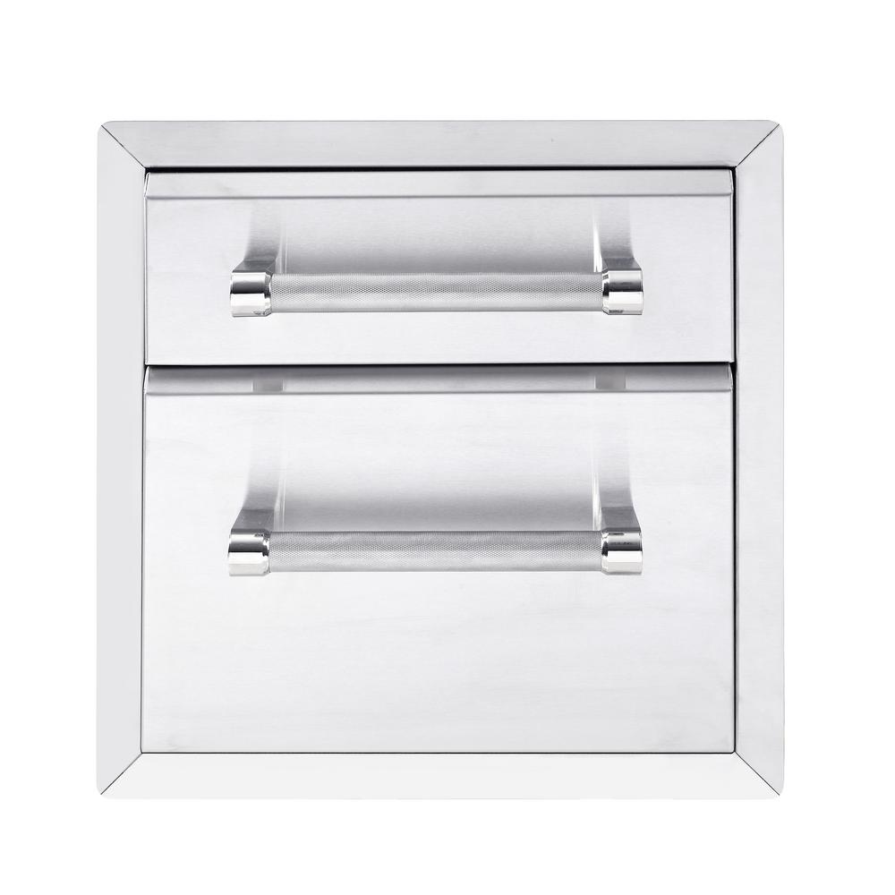 18 In Outdoor Kitchen Built Grill Cabinet 2 Drawer Storage 18 In Outdoor Kitchen Built Grill Cabinet 2 Drawer Storage