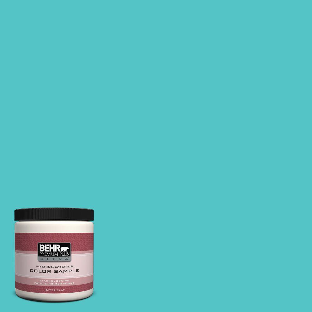 Behr Premium Plus Ultra 8 Oz 500b 4 Gem Turquoise Matte Interior 500b 4 Gem Turquoise Matte Interior