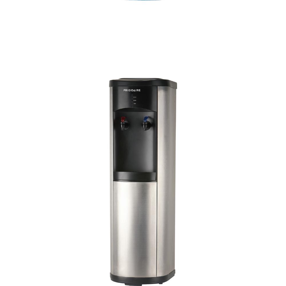 water dispenser with small fridge
