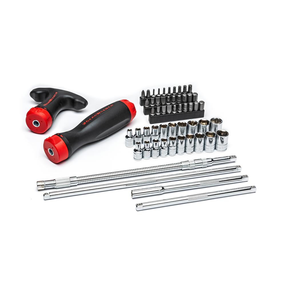 GearWrench Ratcheting GearDriver Screwdriver Set (56Piece)82779 The